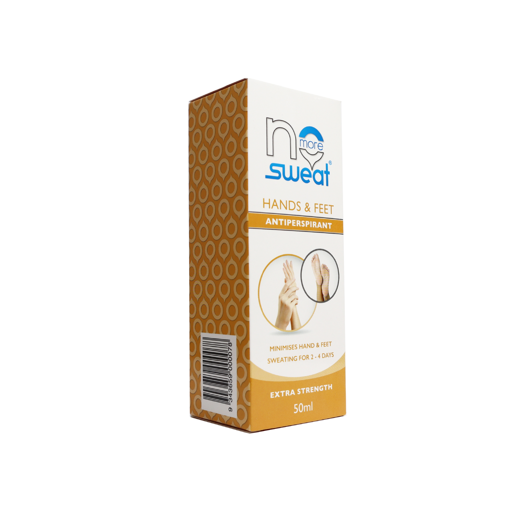 No More Sweat Hands & Feet Antiperspirant Extra Strength